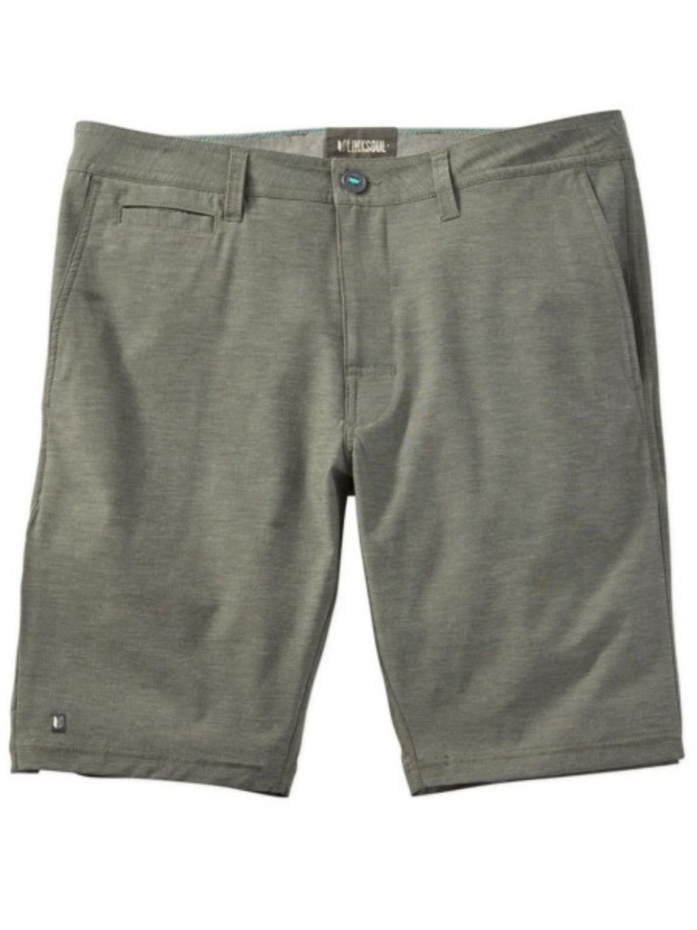 LINKSOUL Boardwalker Hybrid Shorts Dark Gray 4-Way Stretch Performance Size 38 - Picture 3 of 11